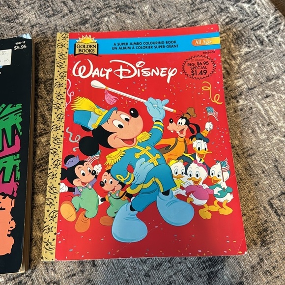 Looney Tunes and Disney Vintage Coloring Books - Picture 3 of 5